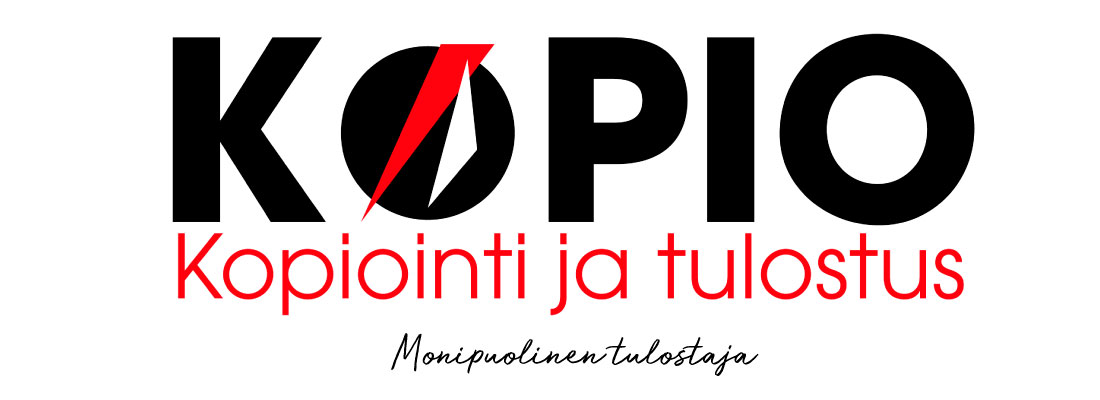 etusivu_kuva_kopio Etusivun banner kuva kopion logosta, jossa lukee "KOPIO Kopiointi ja tulostus", jossa on slogan mukana "monipuolinen tulostaja"